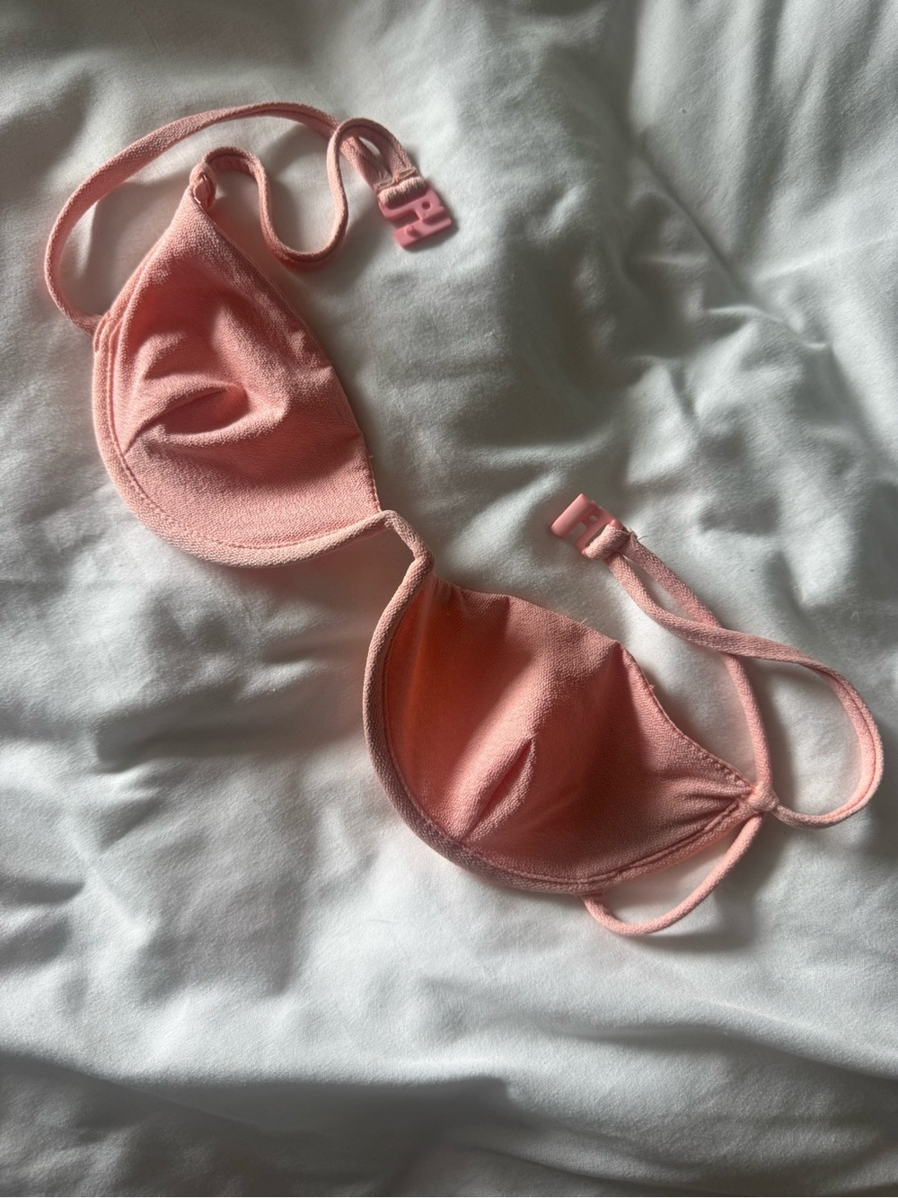 Women's Underwire Bikini top- peach color